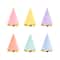 12 Packs: 6 ct. (72 total) 5" Pastel with Foil Scallop Party Hats by Celebrate It™
